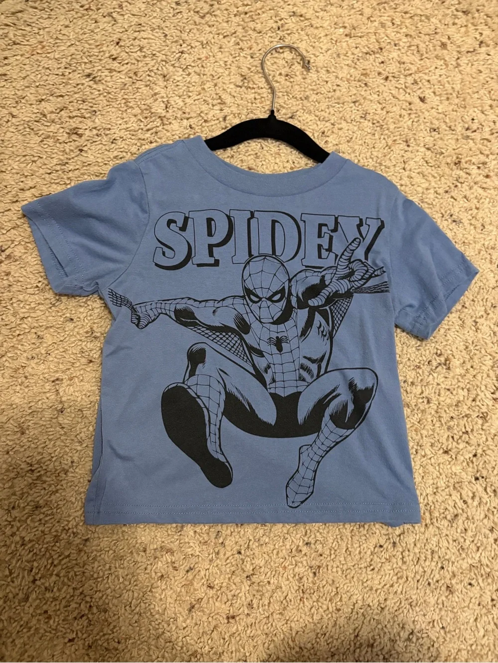 Marvel Light Blue Spidey Graphic Tee